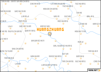 map of Huangzhuang