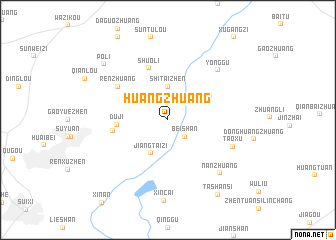 map of Huangzhuang