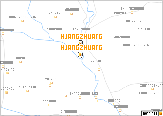 map of Huangzhuang