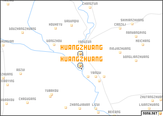 map of Huangzhuang