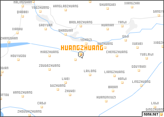 map of Huangzhuang