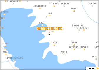 map of Huangzhuang