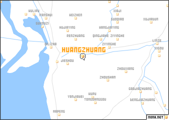 map of Huangzhuang