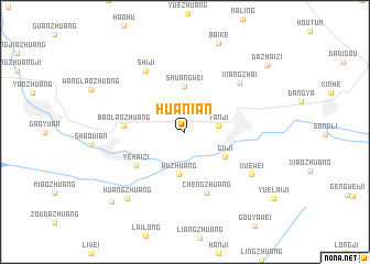 map of Huanian