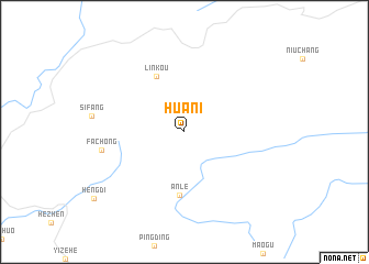 map of Huani
