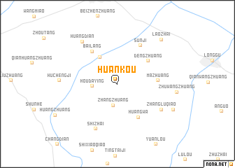 map of Huankou