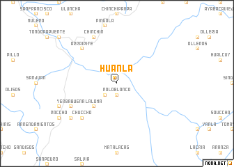 map of Huanla