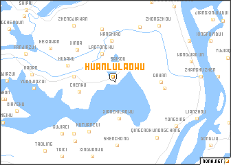 map of Huanlülaowu