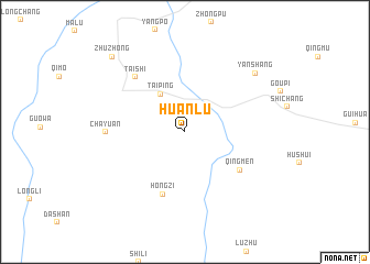 map of Huanlu