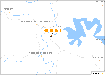 map of Huanren
