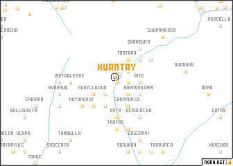 map of Huantay