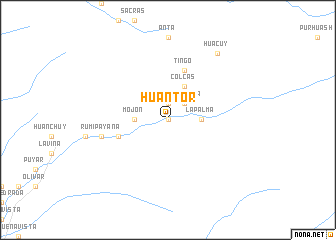 map of Huantor