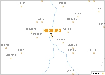 map of Huanura