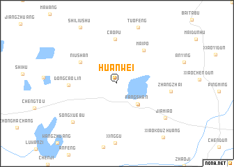 map of Huanwei