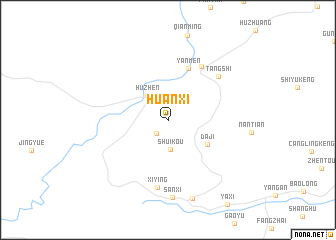 map of Huanxi