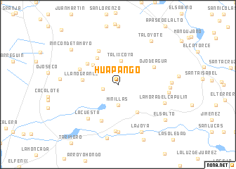 map of Huapango