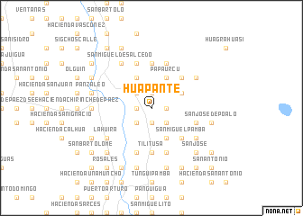 map of Huapante