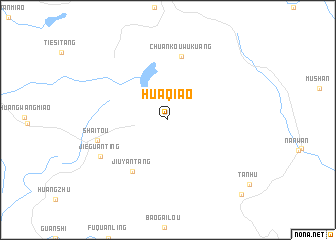 map of Huaqiao