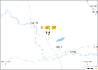 map of Huaqiao