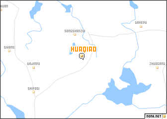 map of Huaqiao