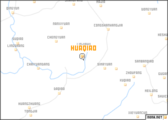 map of Huaqiao