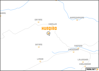 map of Huaqiao