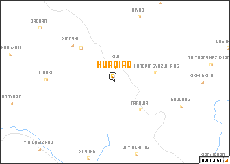 map of Huaqiao