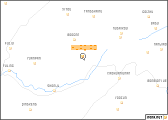 map of Huaqiao