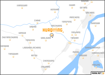 map of Huaqiying