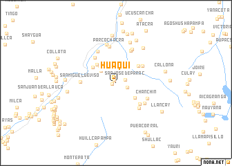 map of Huaqui