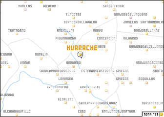 map of Huarache