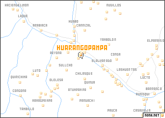 map of Huarango Pampa