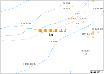 map of Huaranguillo