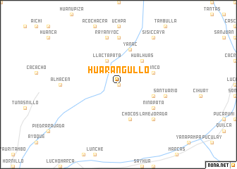 map of Huarangullo