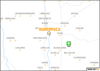 map of Huarapucú