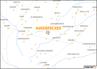 map of Huararachon