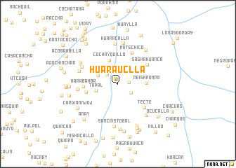 map of Huarauclla