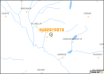 map of Huaraypata