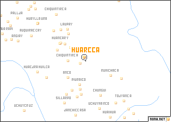 map of Huarcca