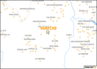 map of Huarcho