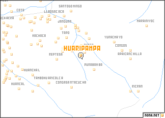 map of Huaripampa