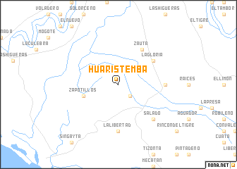 map of Huaristemba