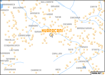 map of Huarocani