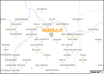 map of Huarojla