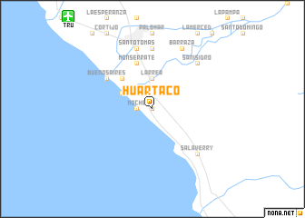 map of Huartaco
