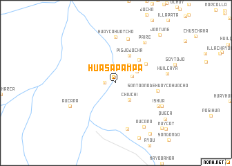 map of Huasapampa