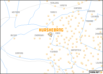 map of Huashebang