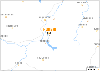 map of Huashi