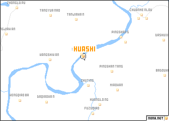 map of Huashi