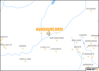map of Huashuachani